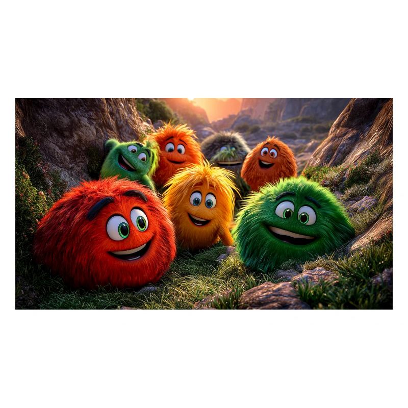 Joyeuse Amusement Monstre Léger et Léger à la Pixar