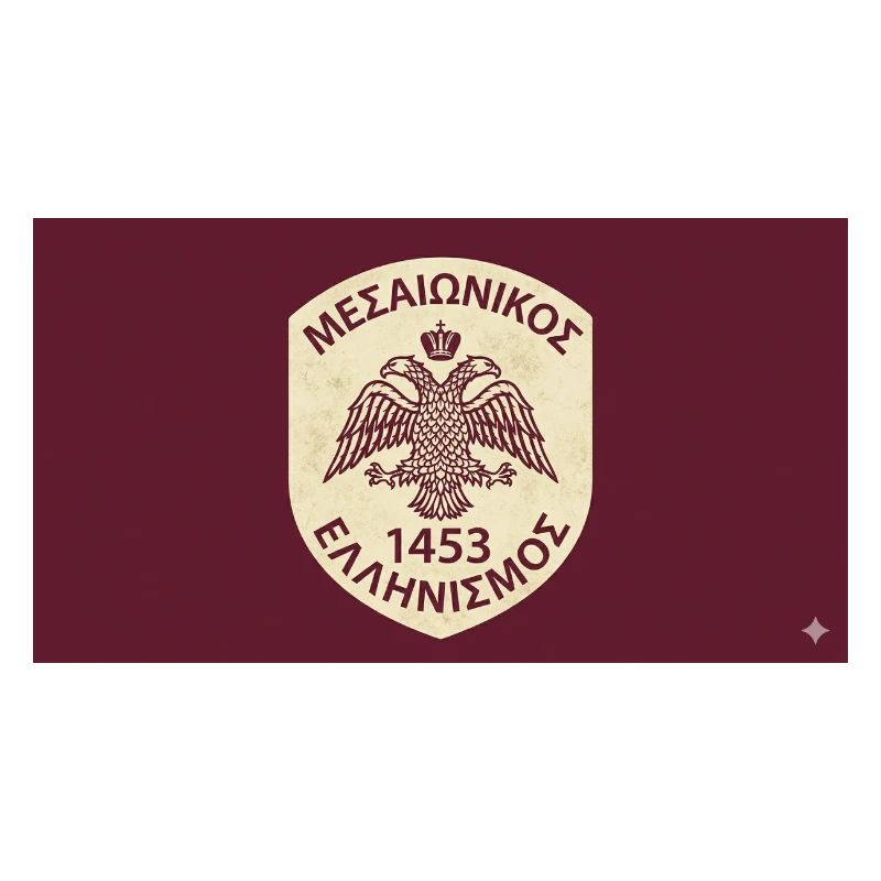Byzantine Eagle 1453 Emblem
