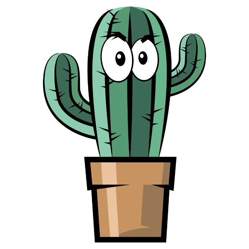 comic kaktus symbol geschenkidee comic fun cactus