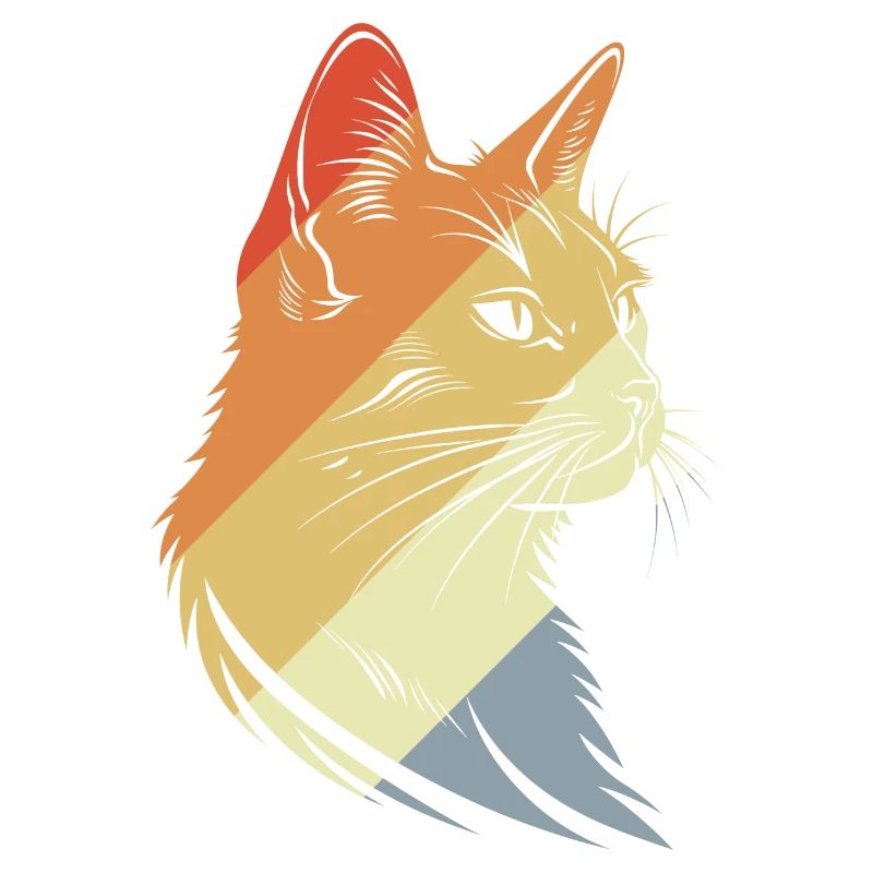 Graphisme Retro Cats