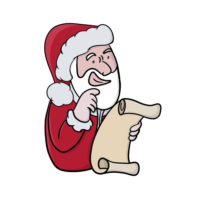 Die Liste der ungezogenen oder netten Hüter des Weihnachtsmanns