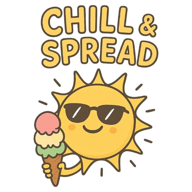Chill & Spread Sonne Eis Spaß