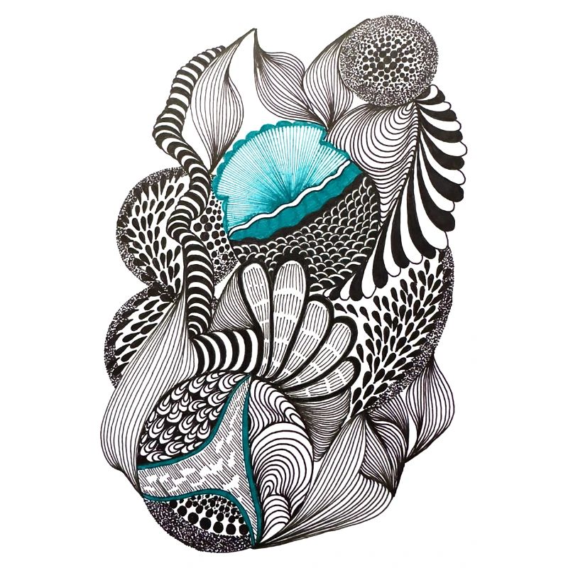 Oceanic Ink Patterns