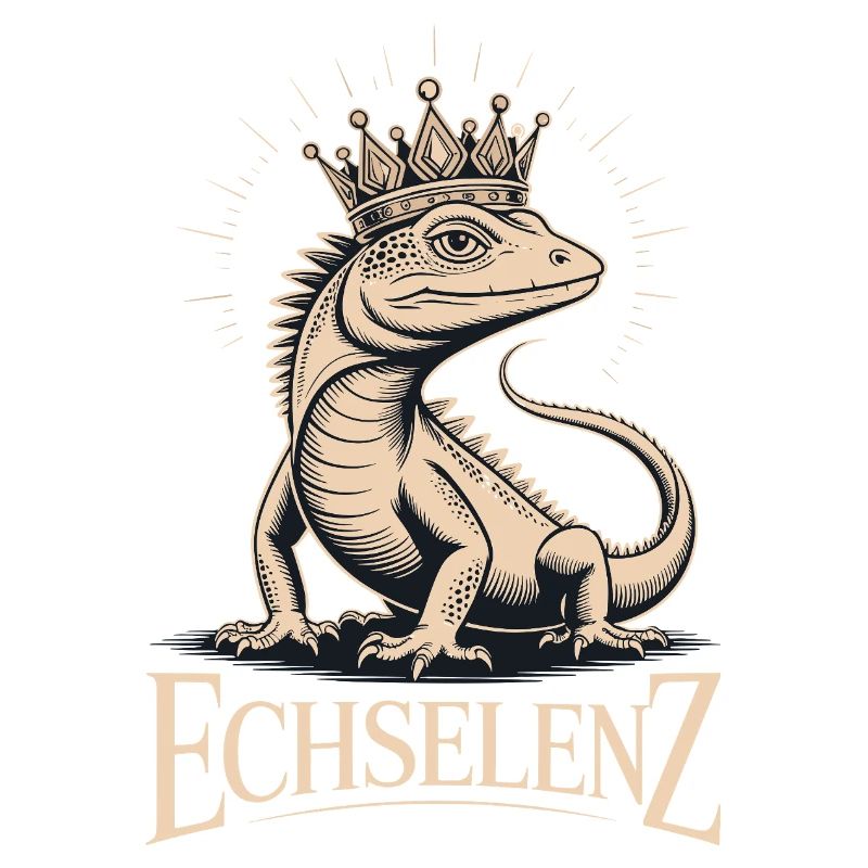 Echselenz Lustige Echse