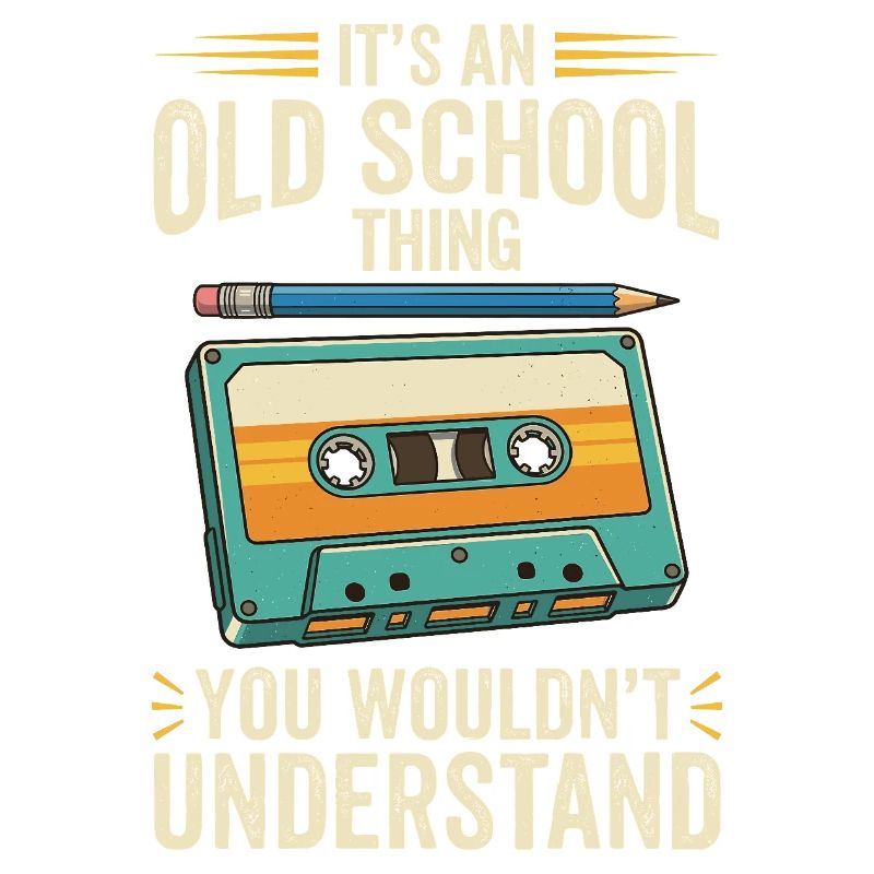 Old School Cassette Design – Mix Retrò