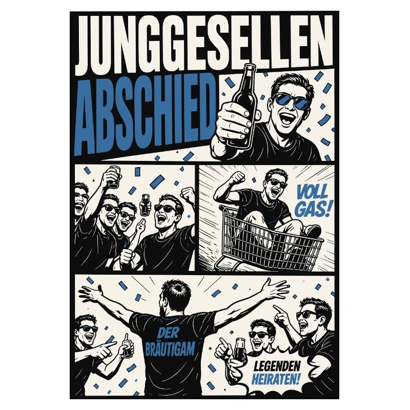 Junggesellenabschied Comic
