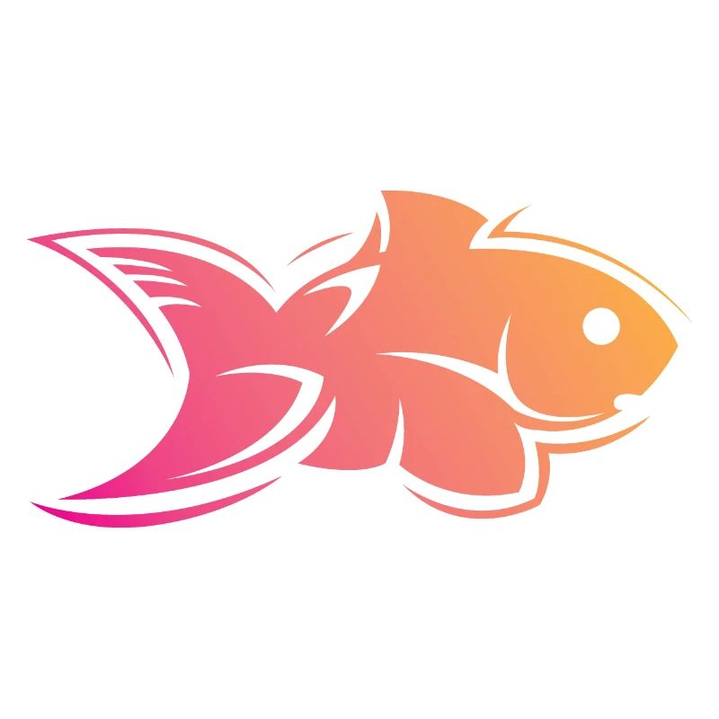 poisson poisson eau couleurs de la mer symbole icône logo