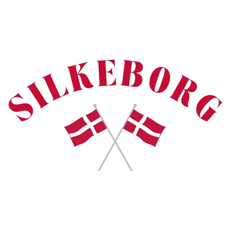 Silkeborg Danemark Drapeaux Design