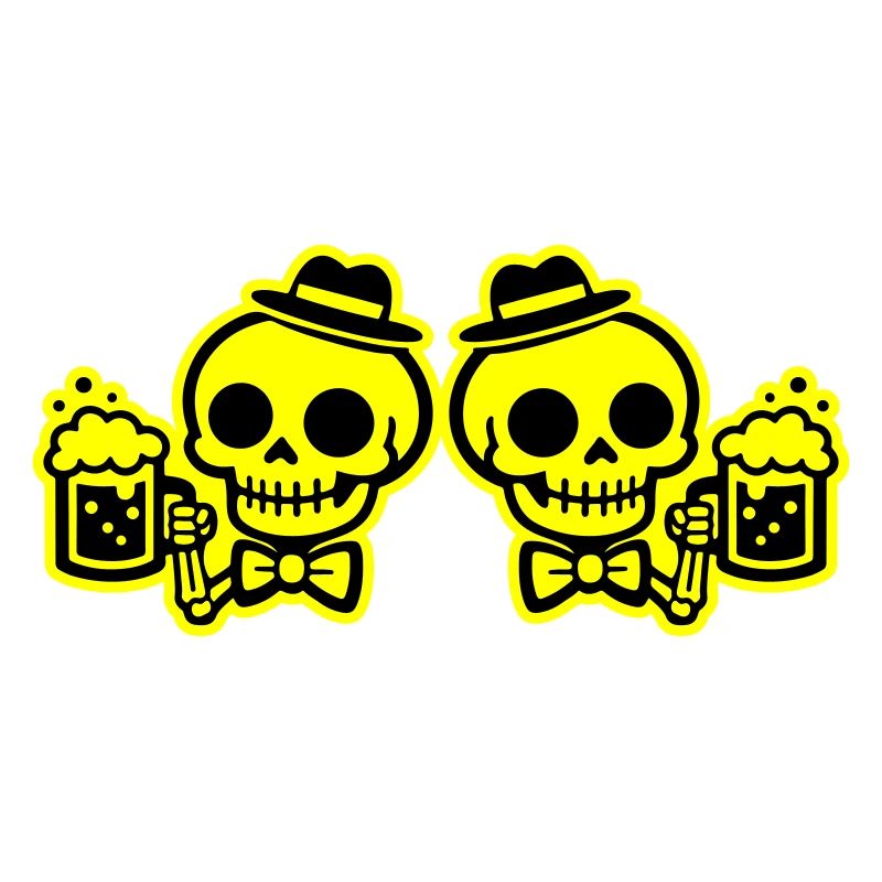Skeleton Beer Team Bachelors