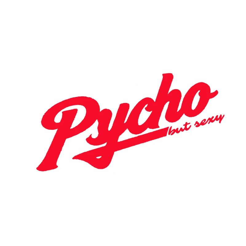 Psycho Retro Script Logo