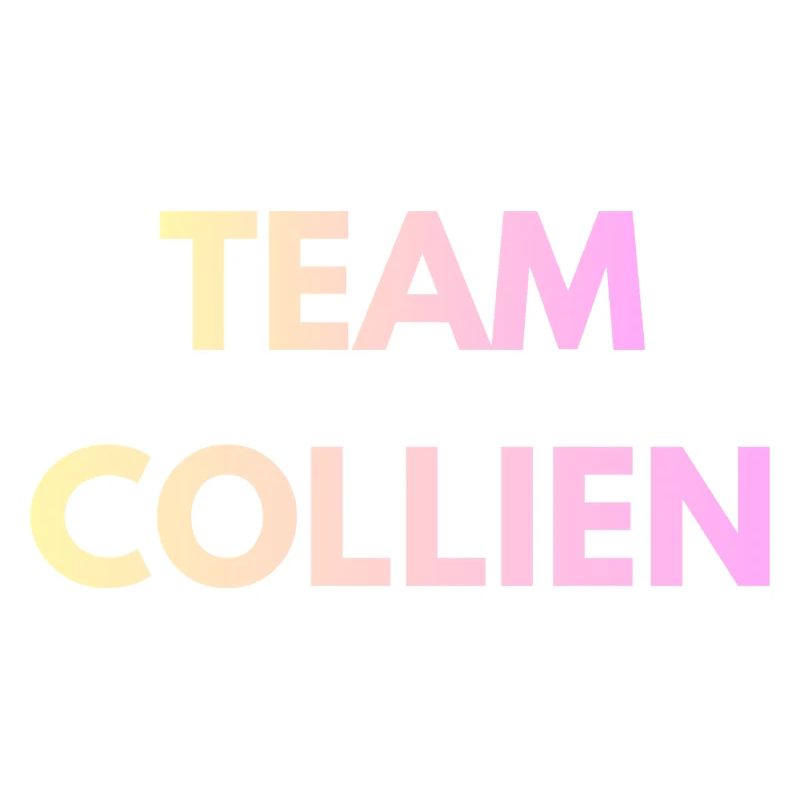 Team Collien Gradient Text