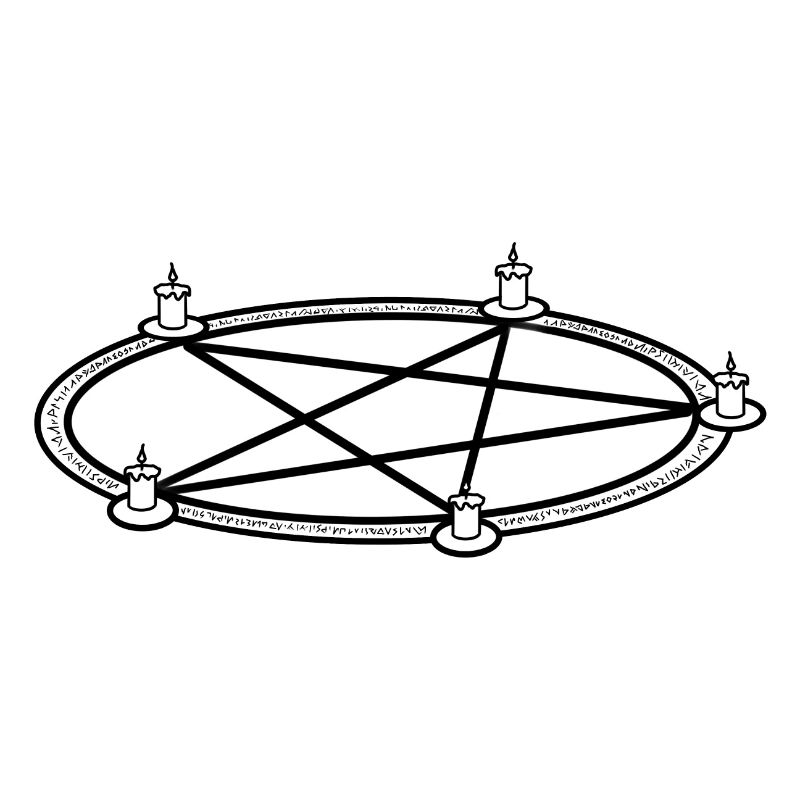 | d’évocation Cercle d’invocation | Pentagramme