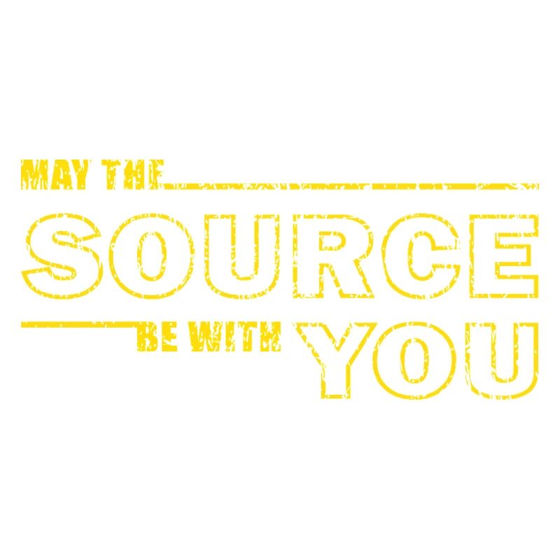 Que la source soit avec vous – Geek Tee