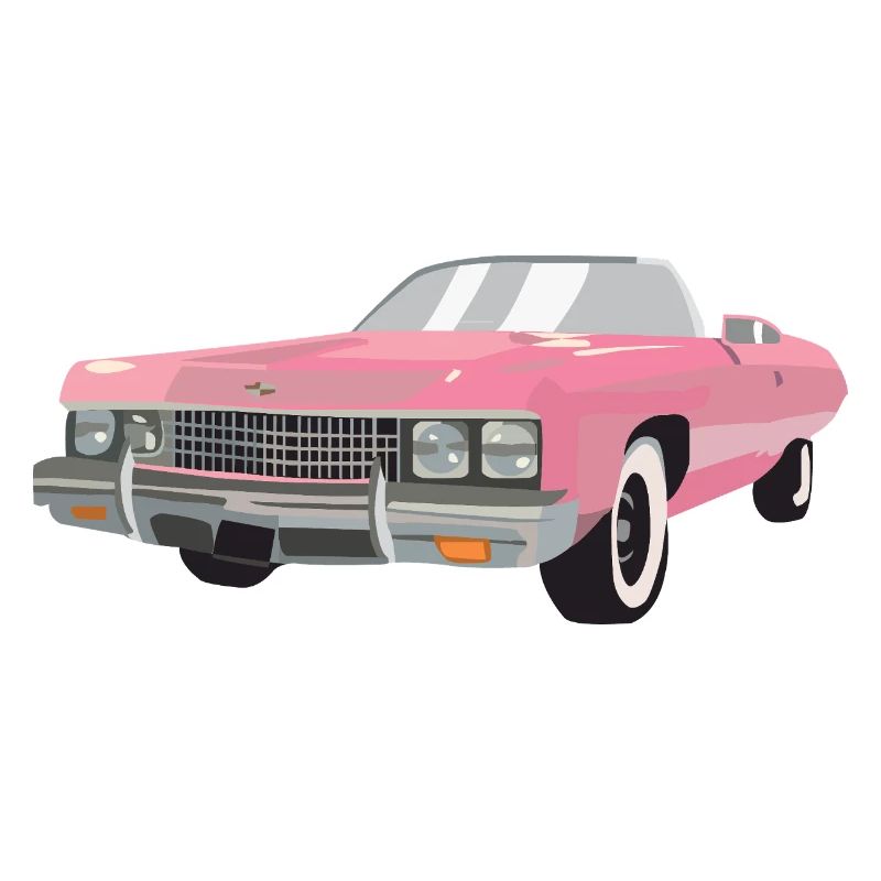 Pinke Auto-Rohlinge
