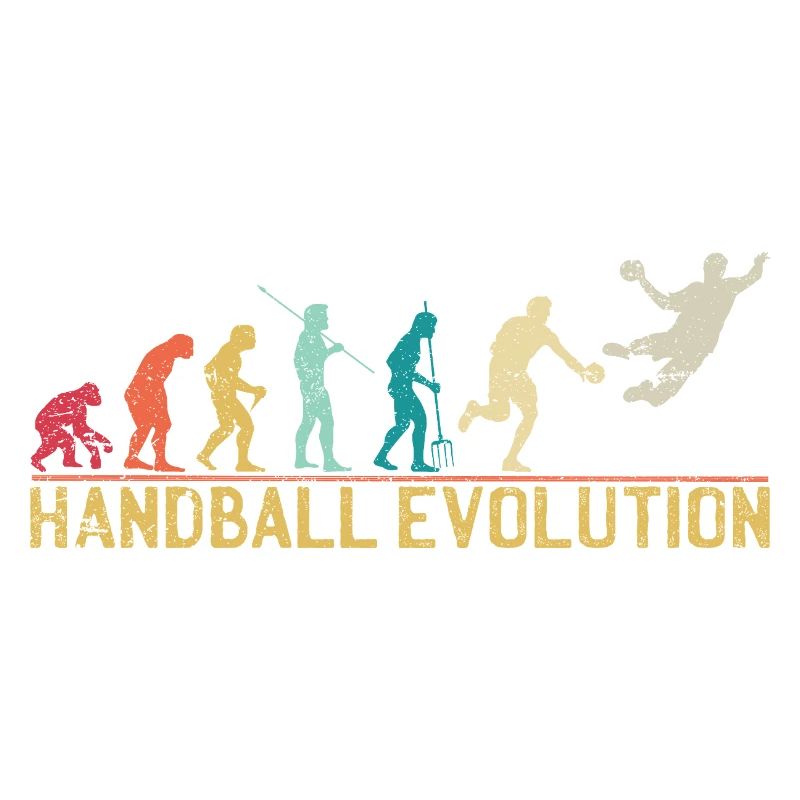 Conception de la progression de l'évolution du handball
