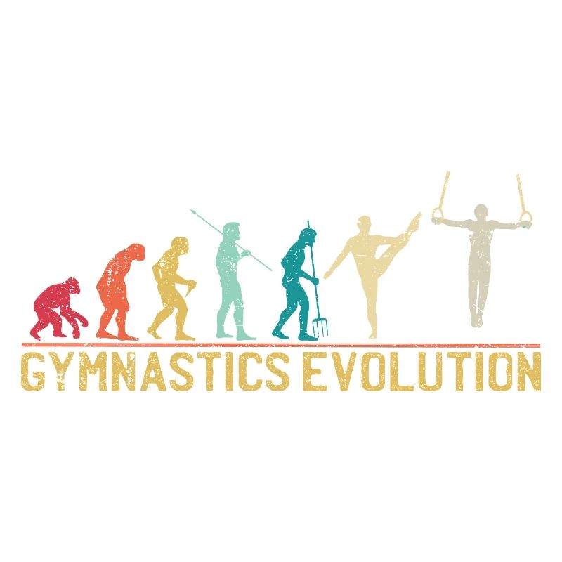 Gymnastics Evolution Graphic Tee