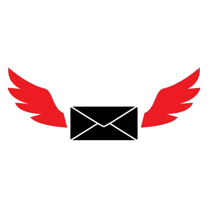 Express Mail Envelope Winged Post