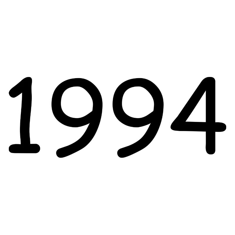 1994 30th Birthday Template White