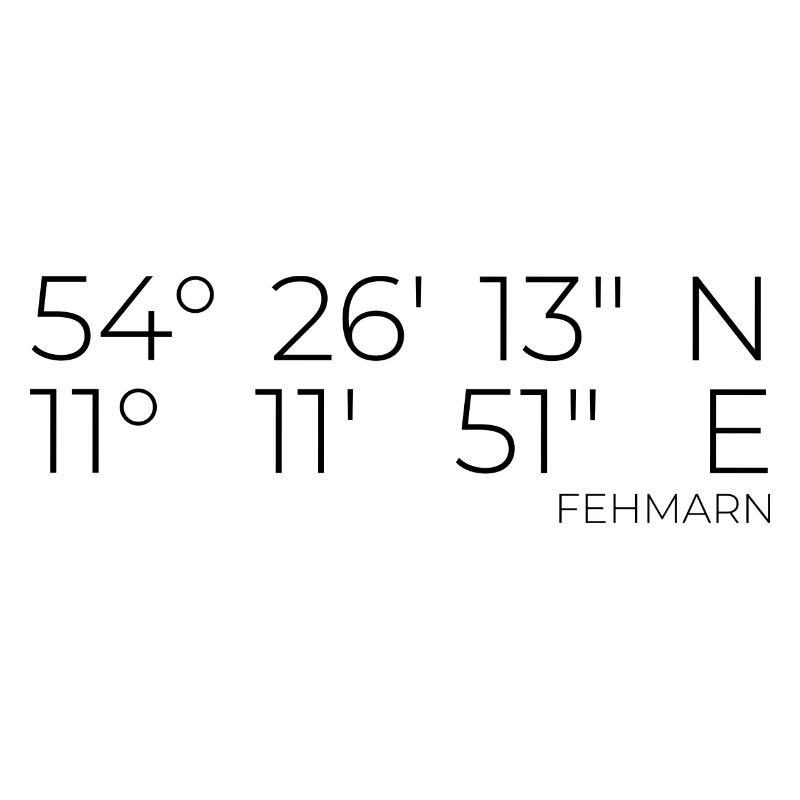 Coordinates Fehmarn
