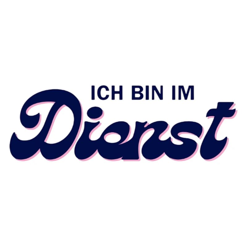 Ich bin im Dienst – Pink Script