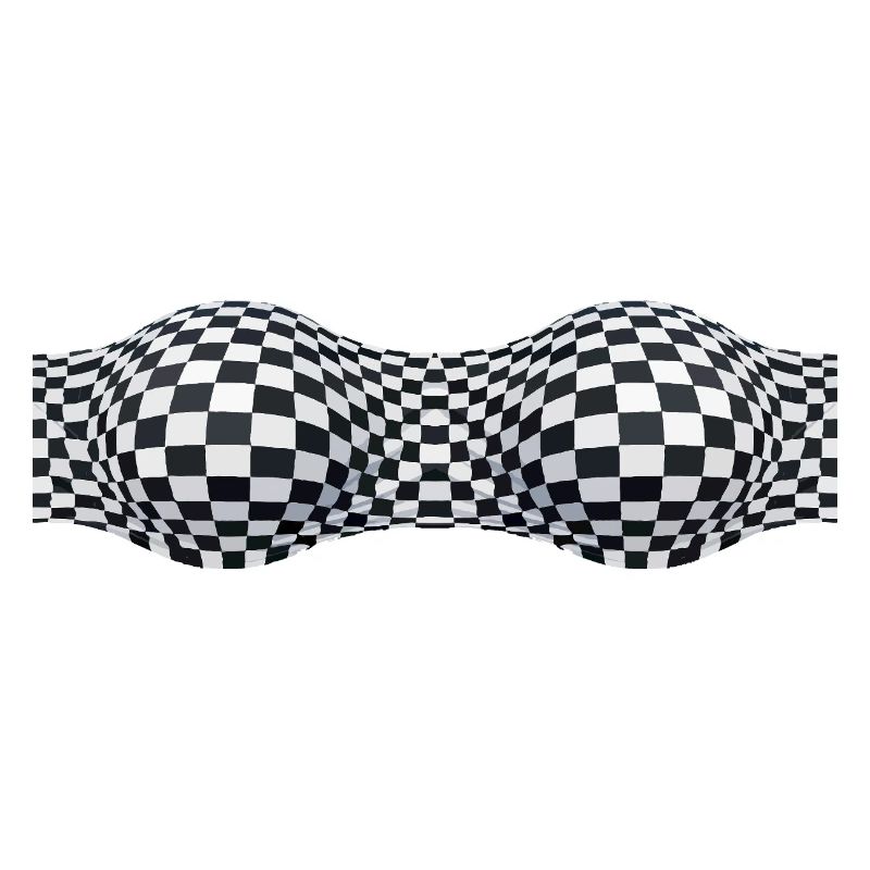Folded Checkered Patterns