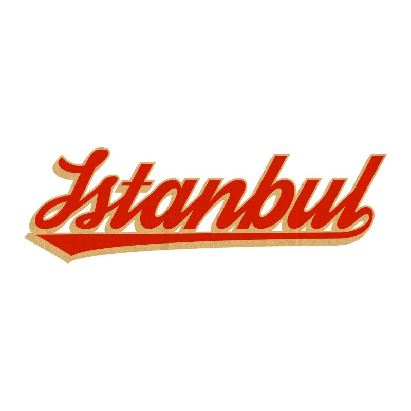 Istanbul Retro Script Logo