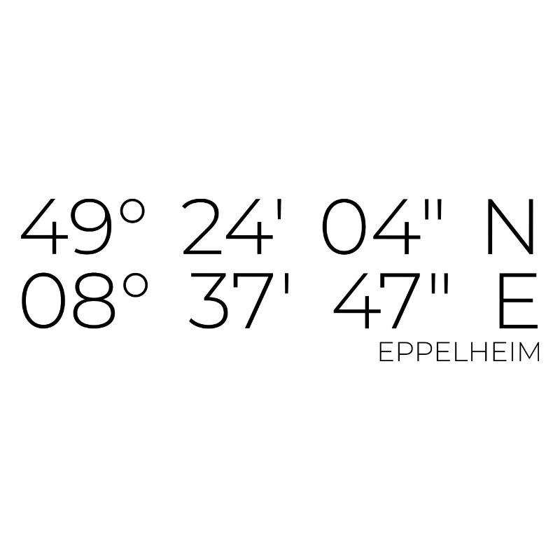 Coordinates Eppelheim