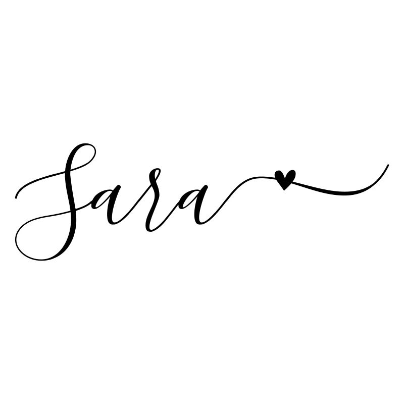 Sara Name First Name Decorative
