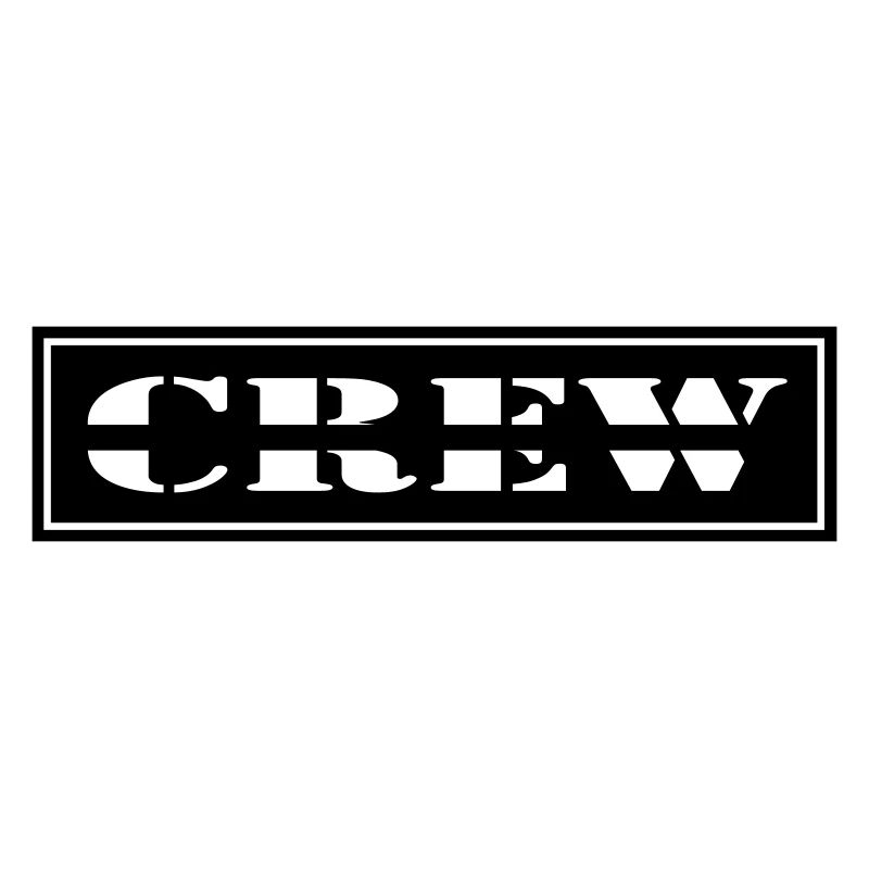 Crew design in patch format