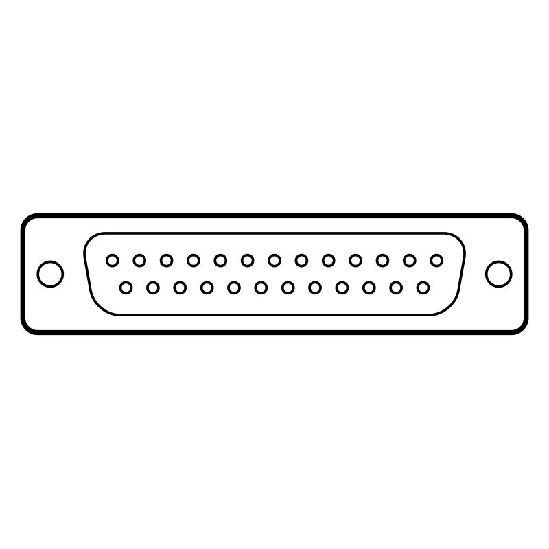 DB 25 Connector Parallel, Printer