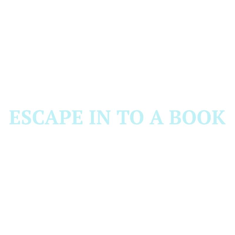 Entfliehen Sie in ein Buch - Eisblaues Statement