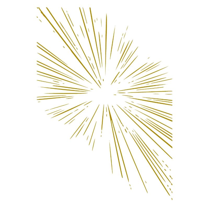 Abstract rays / gold / pattern / line