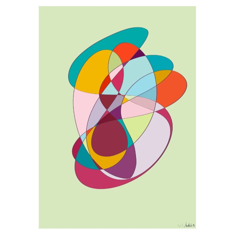 Forme colorate sovrapposte