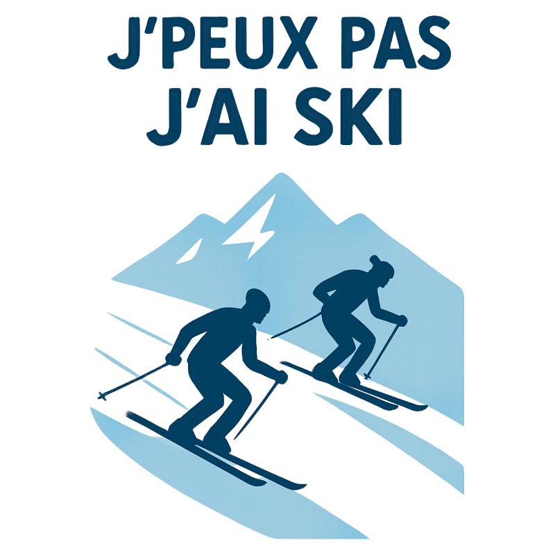 I can't I ski