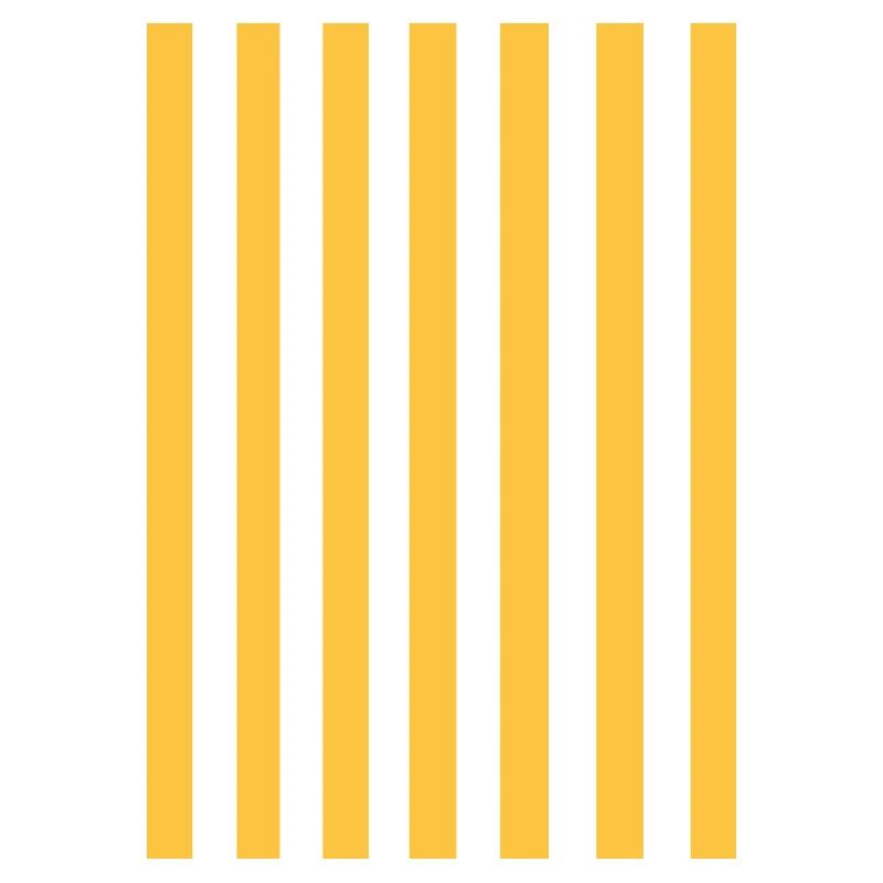 Stripes - yellow white personalizable