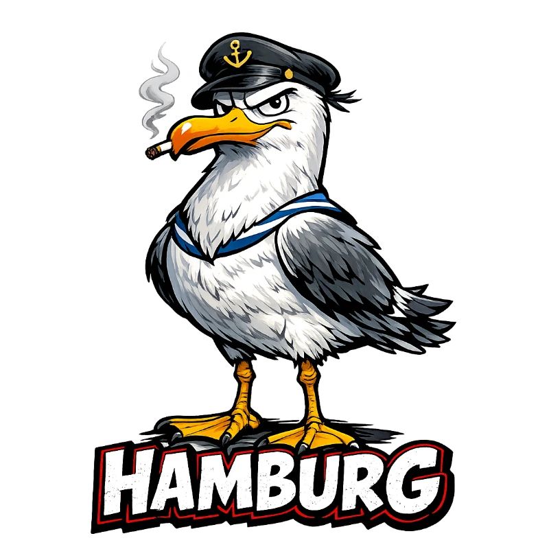Kapitänsmöwe Hamburg