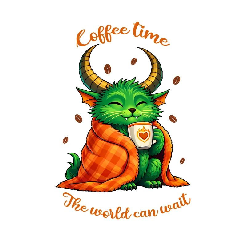 Kaffeezeit – Ein kleines Kaffeemonster