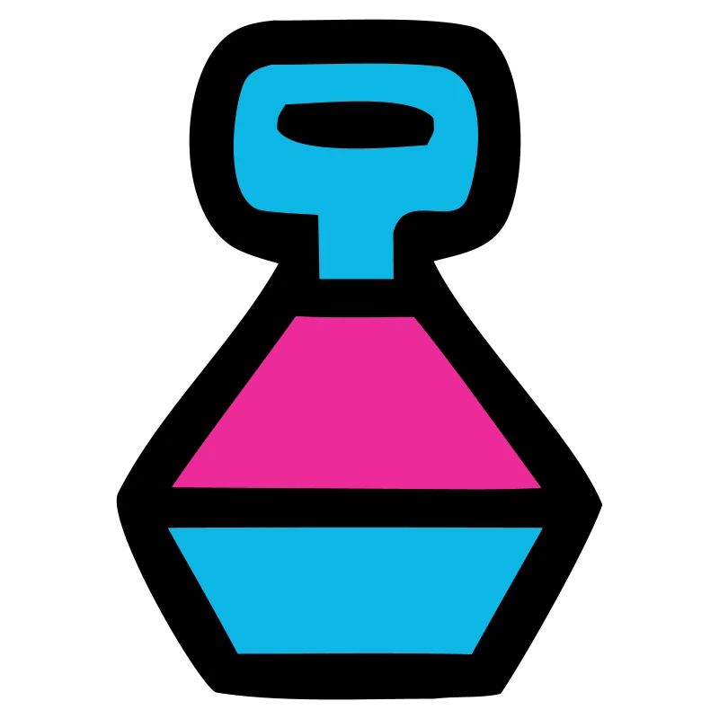  Retro Trinkflasche 90er Pop Art