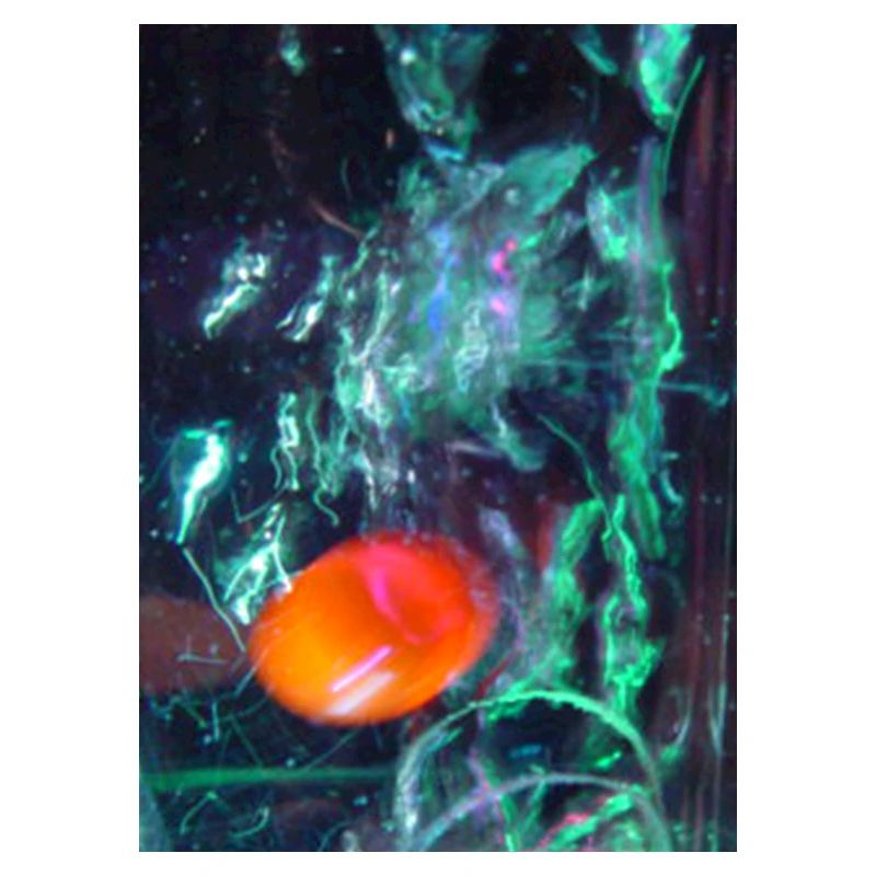 Neon Nebula with Orange Core
