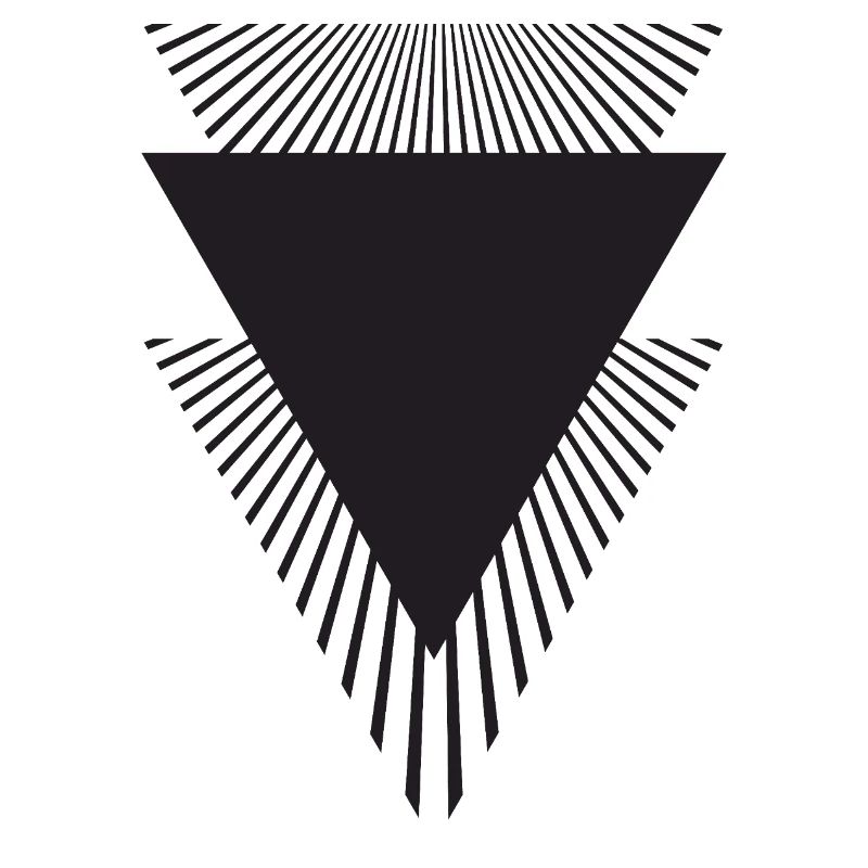 Radiant Triangles Geometry