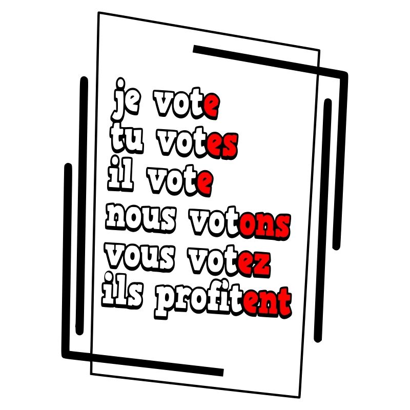 Humorous Electoral Commitment Poster