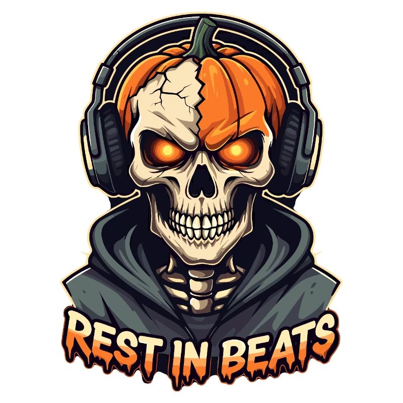 Rest in Beats Skull Kapuzenpullover