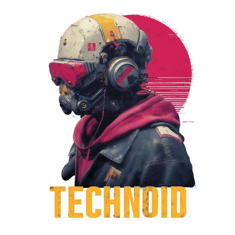 Technoid Neon Helm