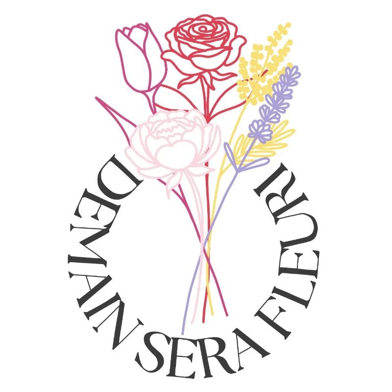 Ich hoffe, dass Bouquet LineArt morgen blumig sein wird