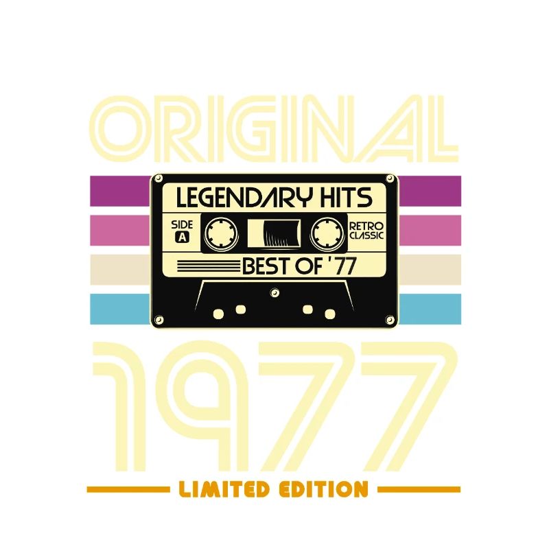 Originale Retro-Kassette von 1977