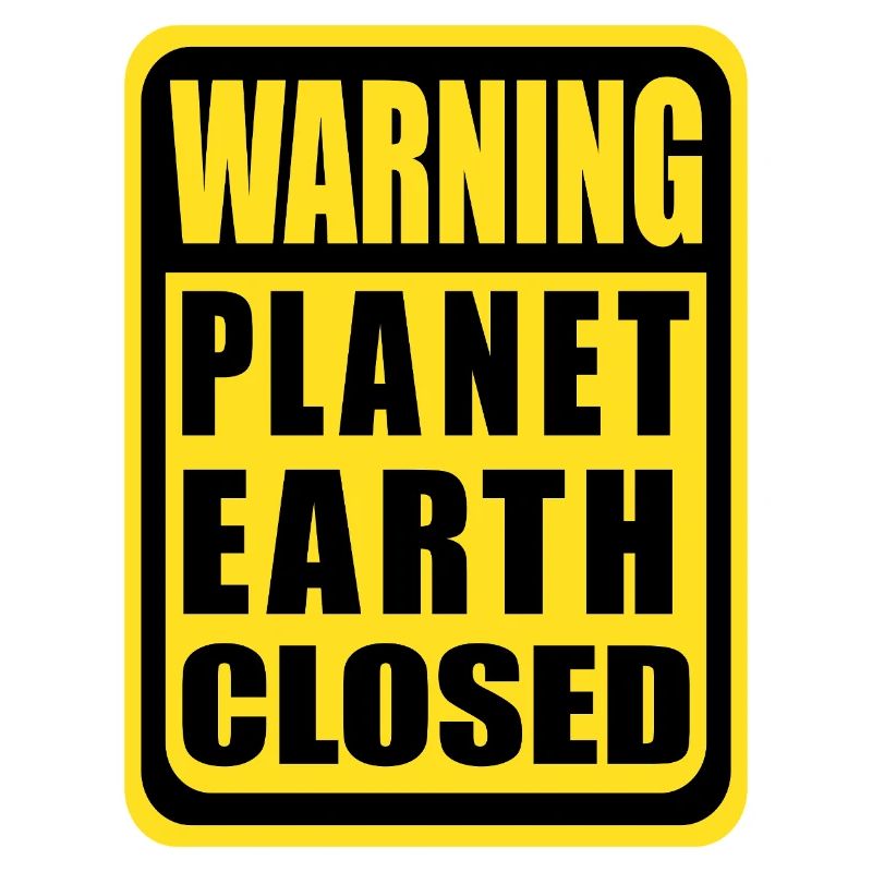 Planète Terre fermée
