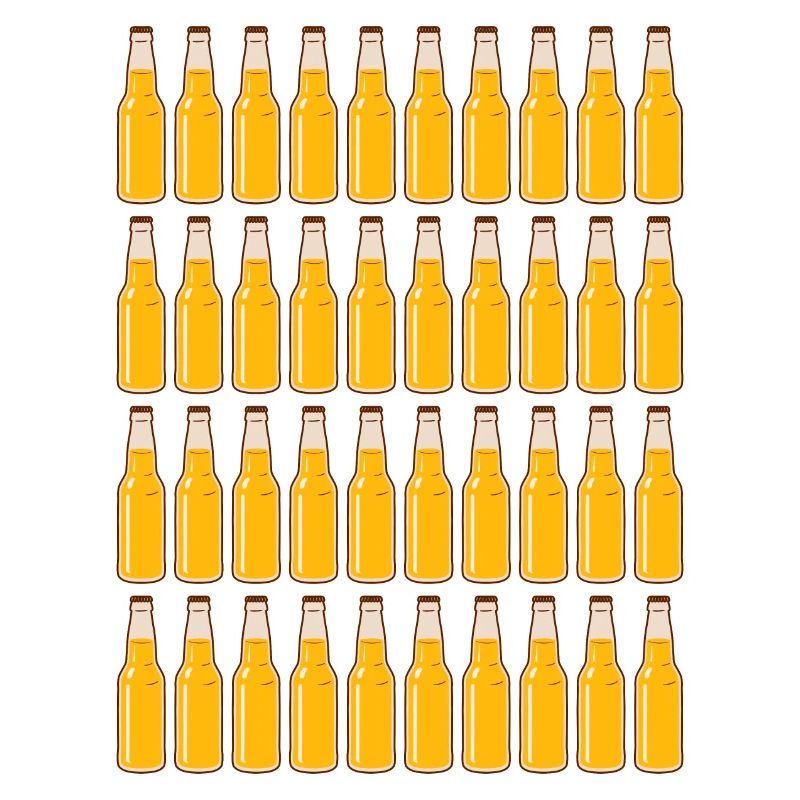 40. Geburtstag Bierflaschen Bier Bierzig Vierzig