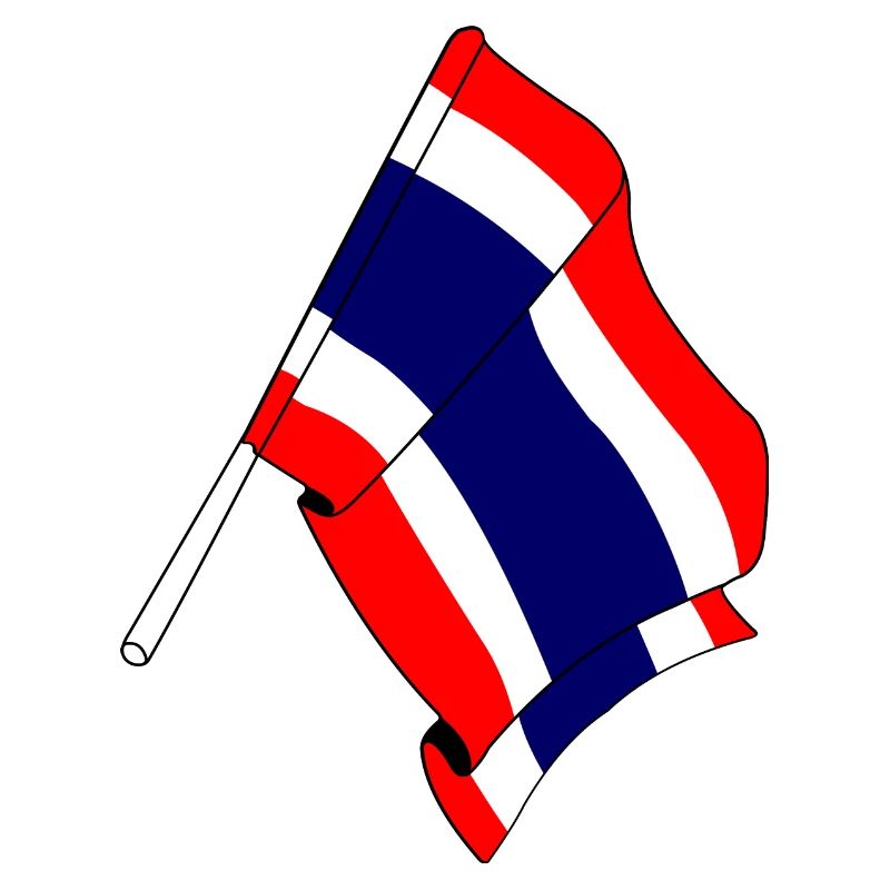 Thailands flagga