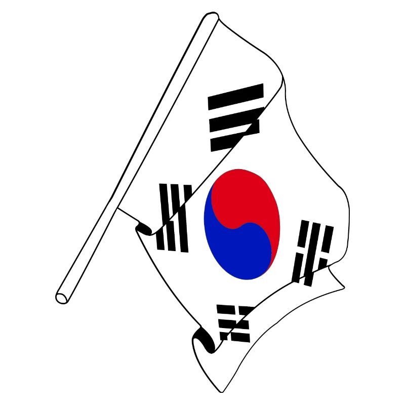 Drapeau de la Corée du Sud