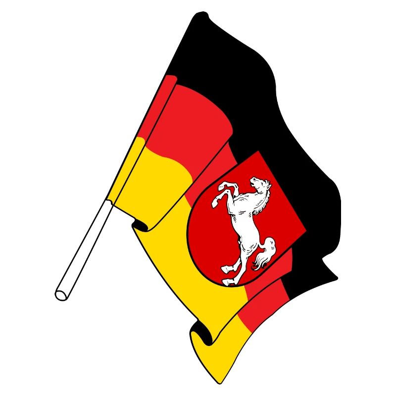 Drapeau Basse-Saxe